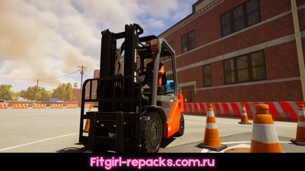 Forklift Simulator pre-installed