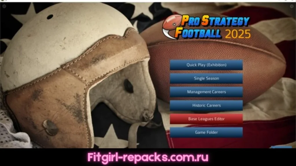 Pro Strategy Football 2025 pre-installed