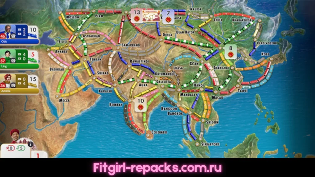 Ticket to Ride Legendary Asia free download for pc