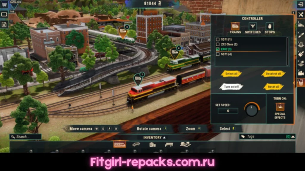 Train Yard Builder pre-installed